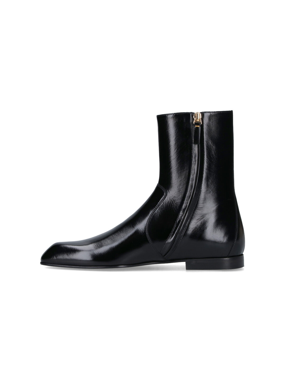 KHAITE Boots Black Calf Leather