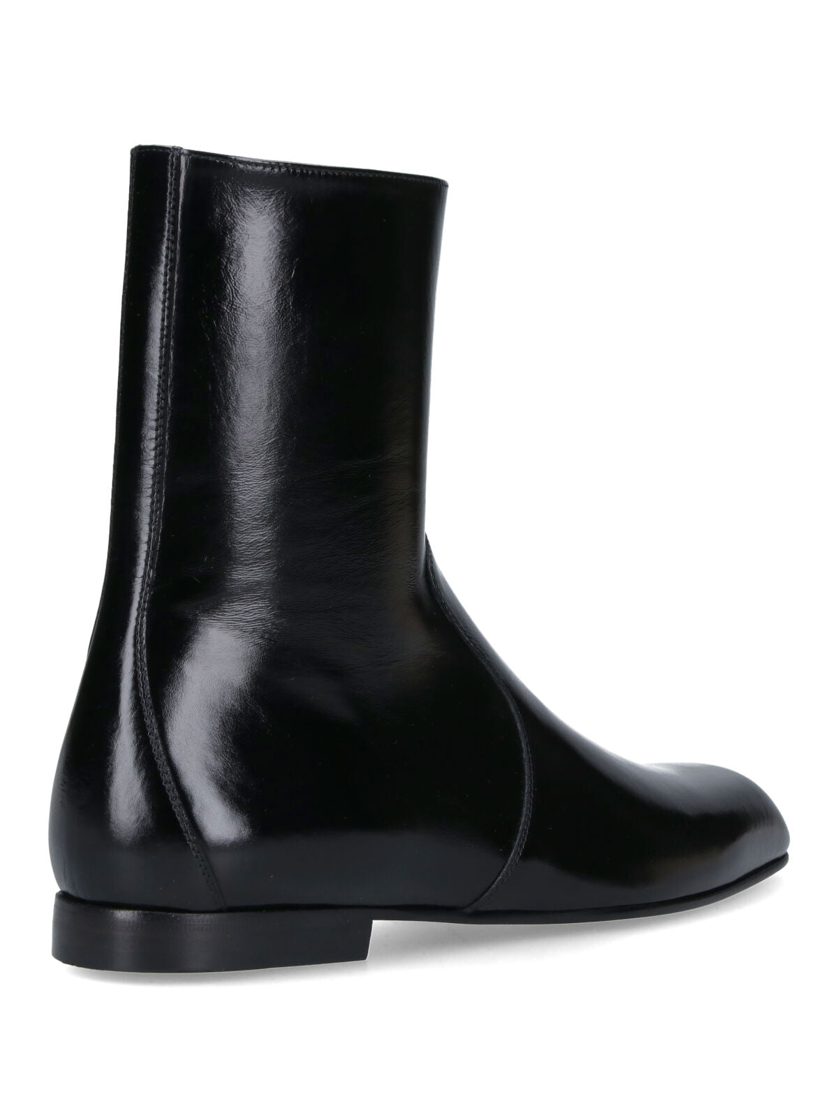 KHAITE Boots Black Calf Leather