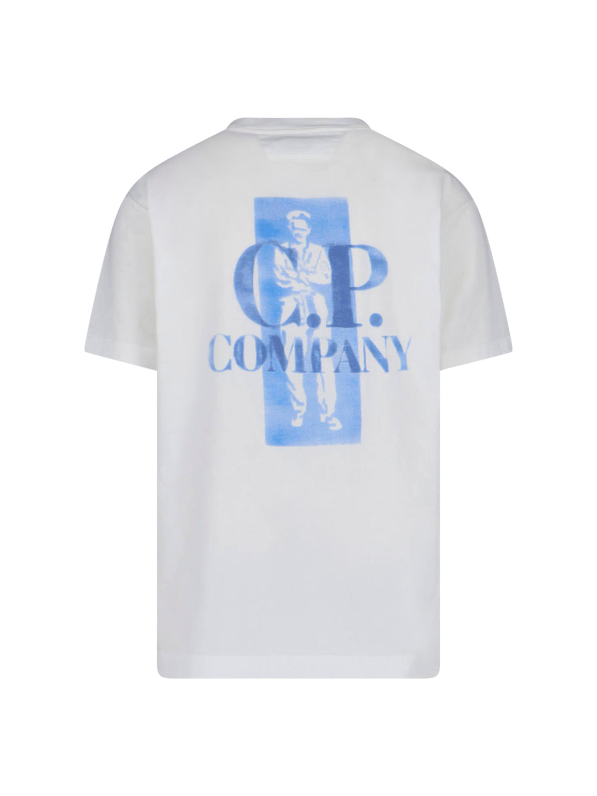 C.P. COMPANY T-shirts and Polos White Cotton