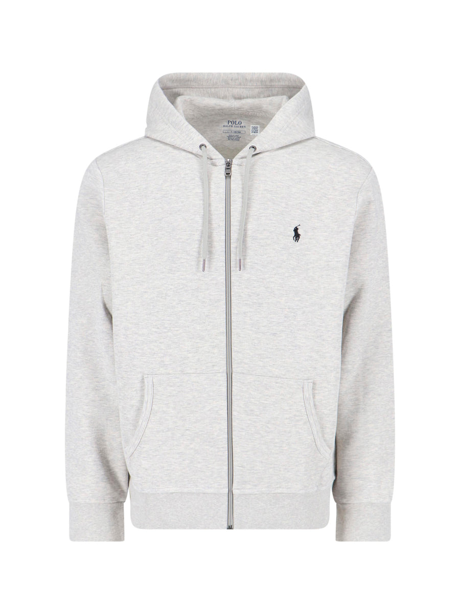 Polo Ralph Lauren 66% Cotton hoodie in gray