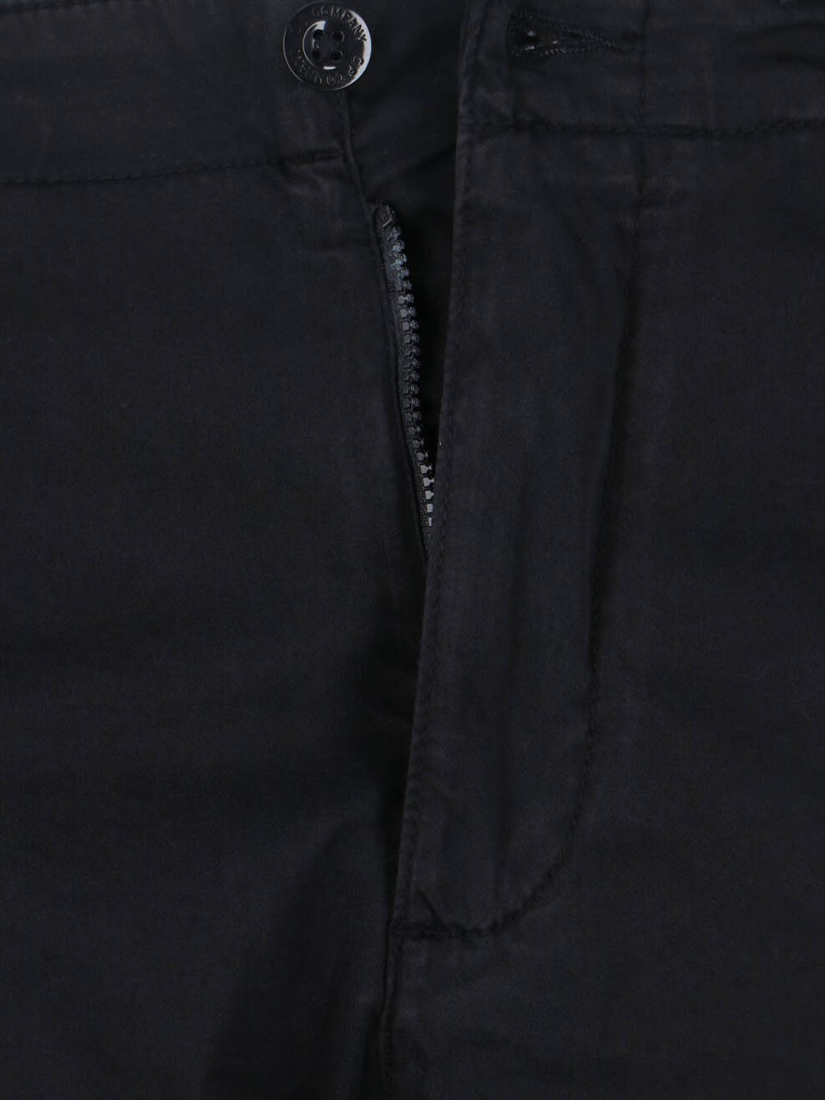 C.P. COMPANY Trousers Black Cotton
