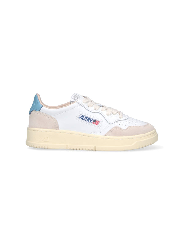 Autry Upper: 80% Cow Leather sneakers in white