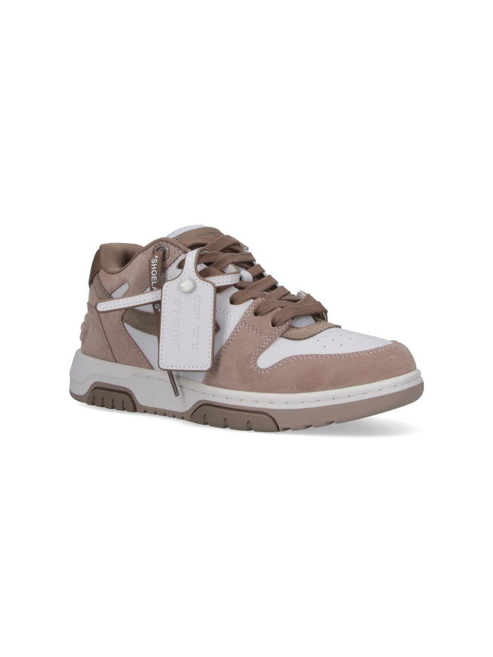 Off-White Sneakers Silver Upper: Cow Suede