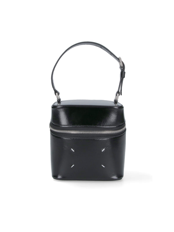Maison Margiela 100% Bovine Leather mini bag in black