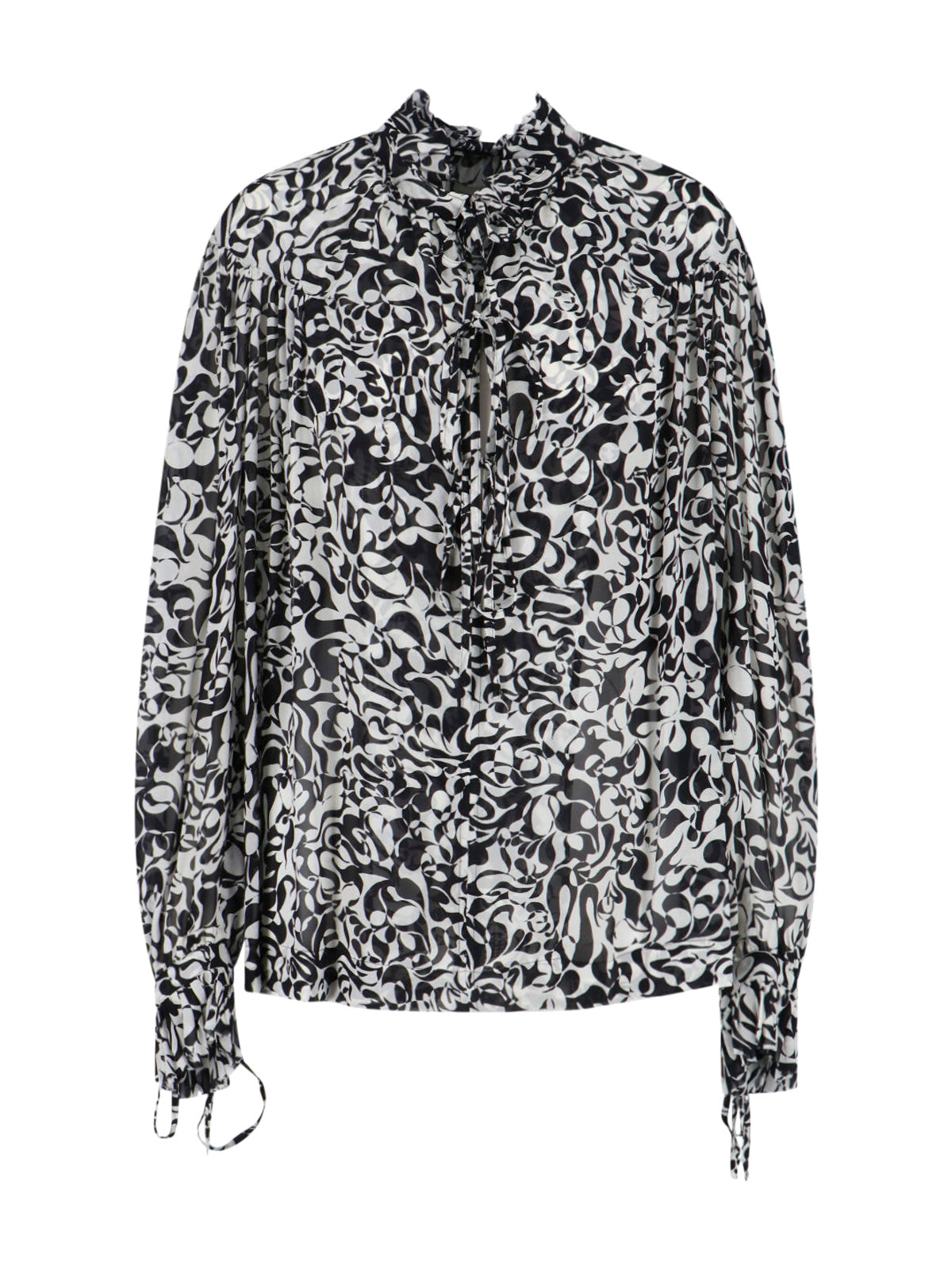 Dries Van Noten Shirts Black Viscose