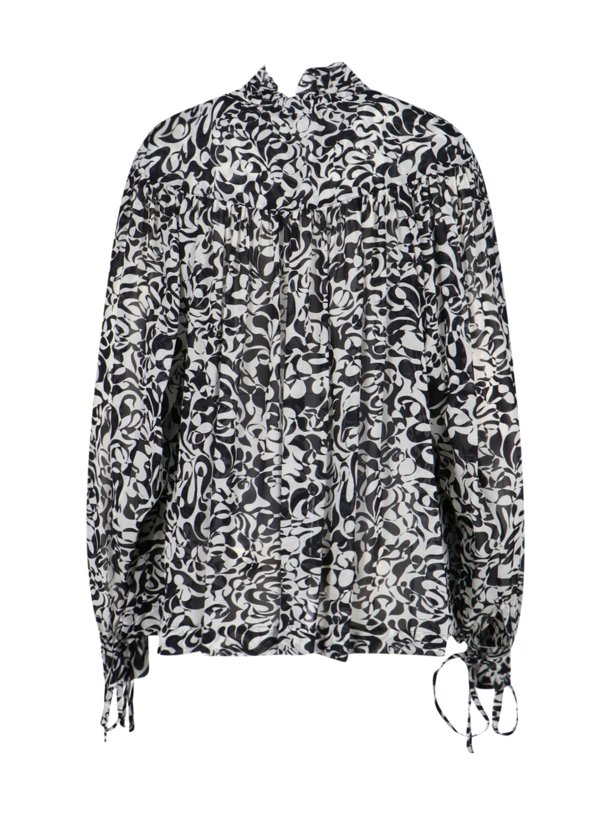 Dries Van Noten Shirts Black Viscose