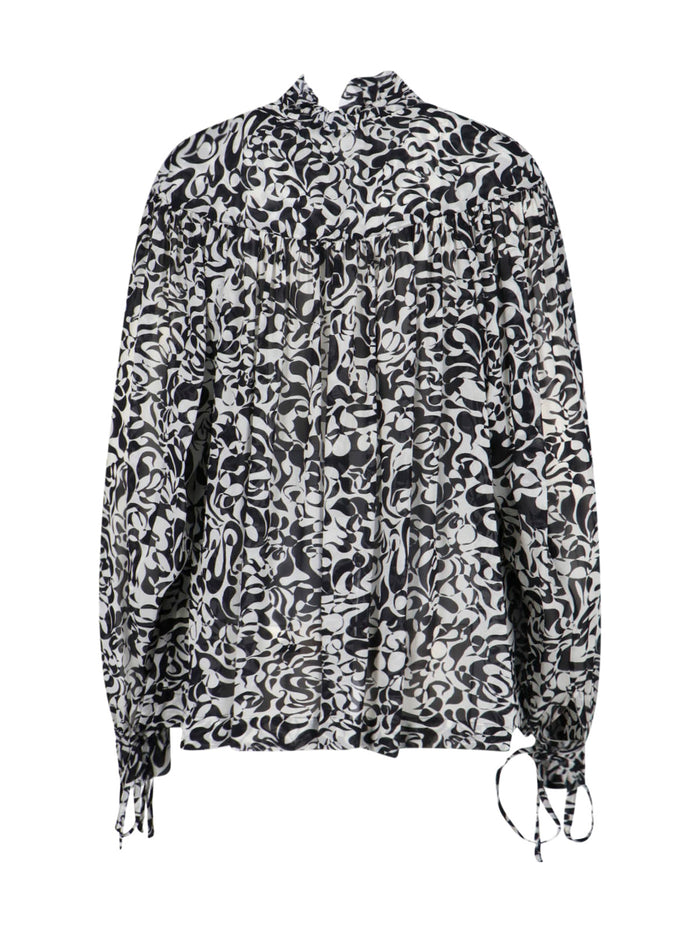 Dries Van Noten Shirts Black Viscose