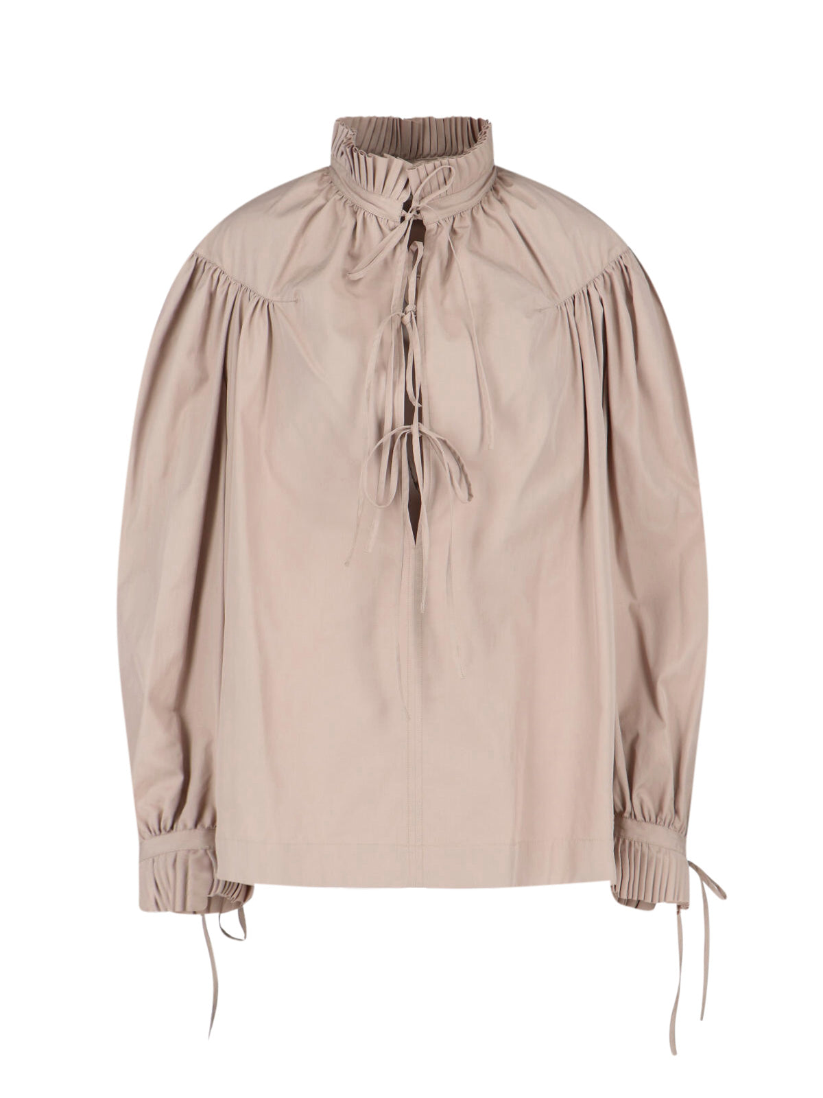 Dries Van Noten Shirts Beige Cotton