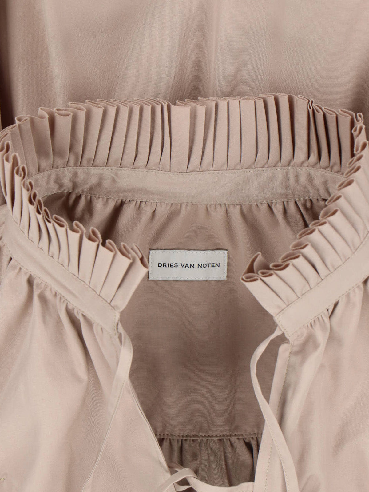 Dries Van Noten Shirts Beige Cotton