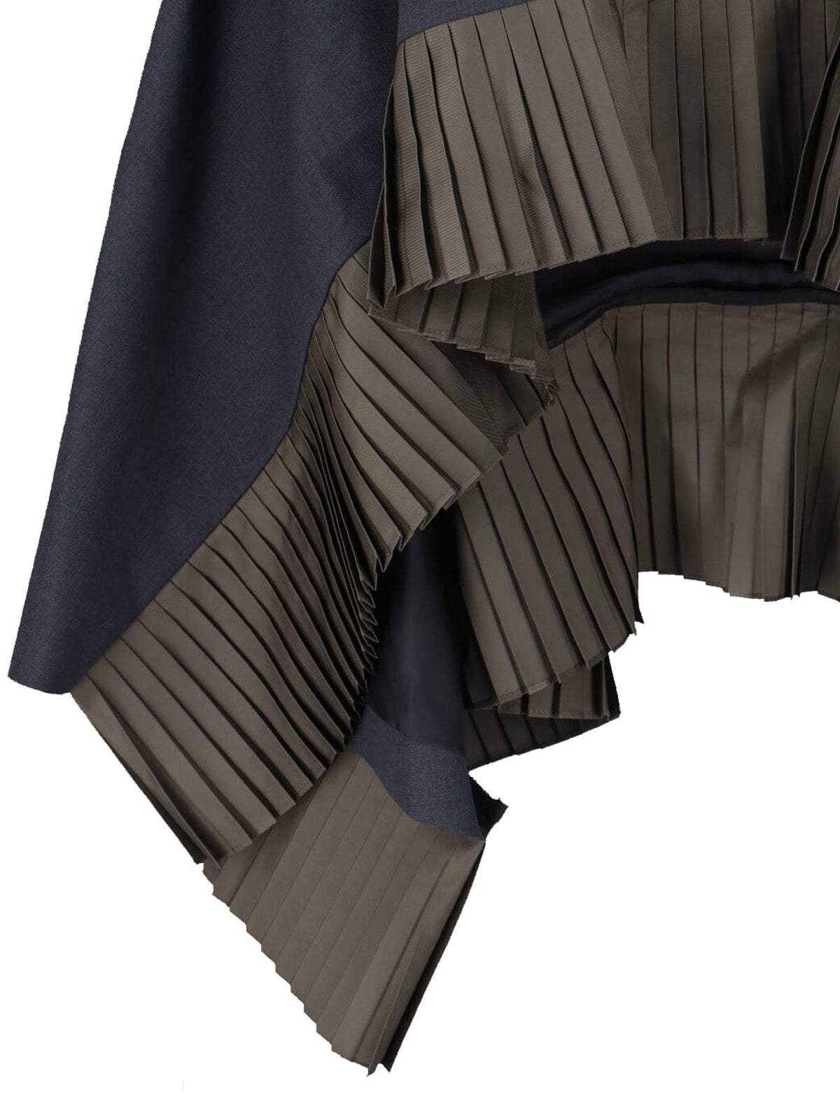 Sacai Skirts Grey Polyester