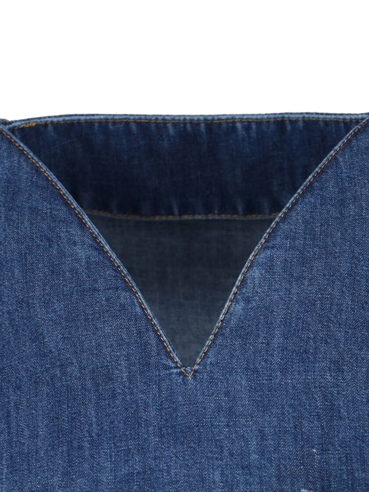 Valentino Top Blue Cotton