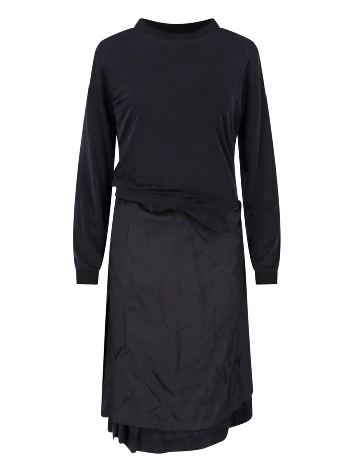 Maison Margiela Dresses Black Cupro