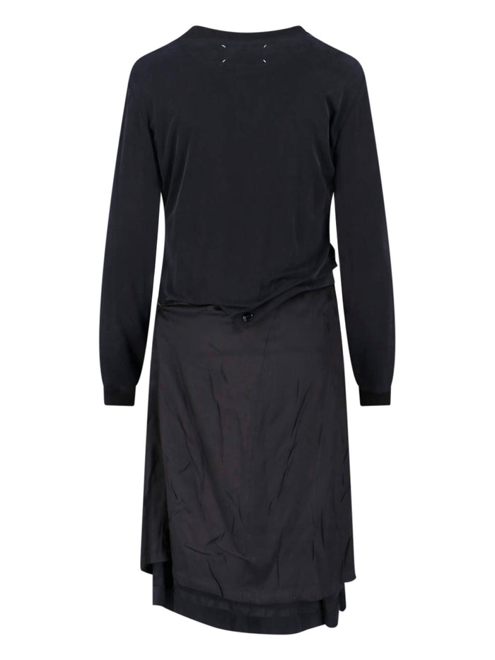 Maison Margiela Dresses Black Cupro