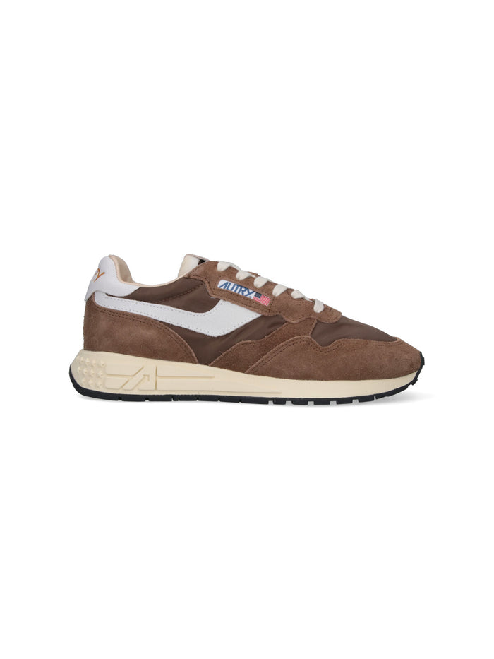 Autry Sneakers Brown Upper: Nylon