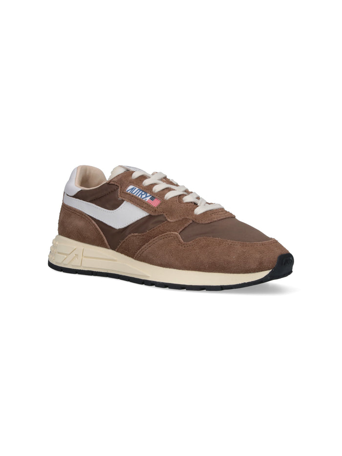 Autry Sneakers Brown Upper: Nylon