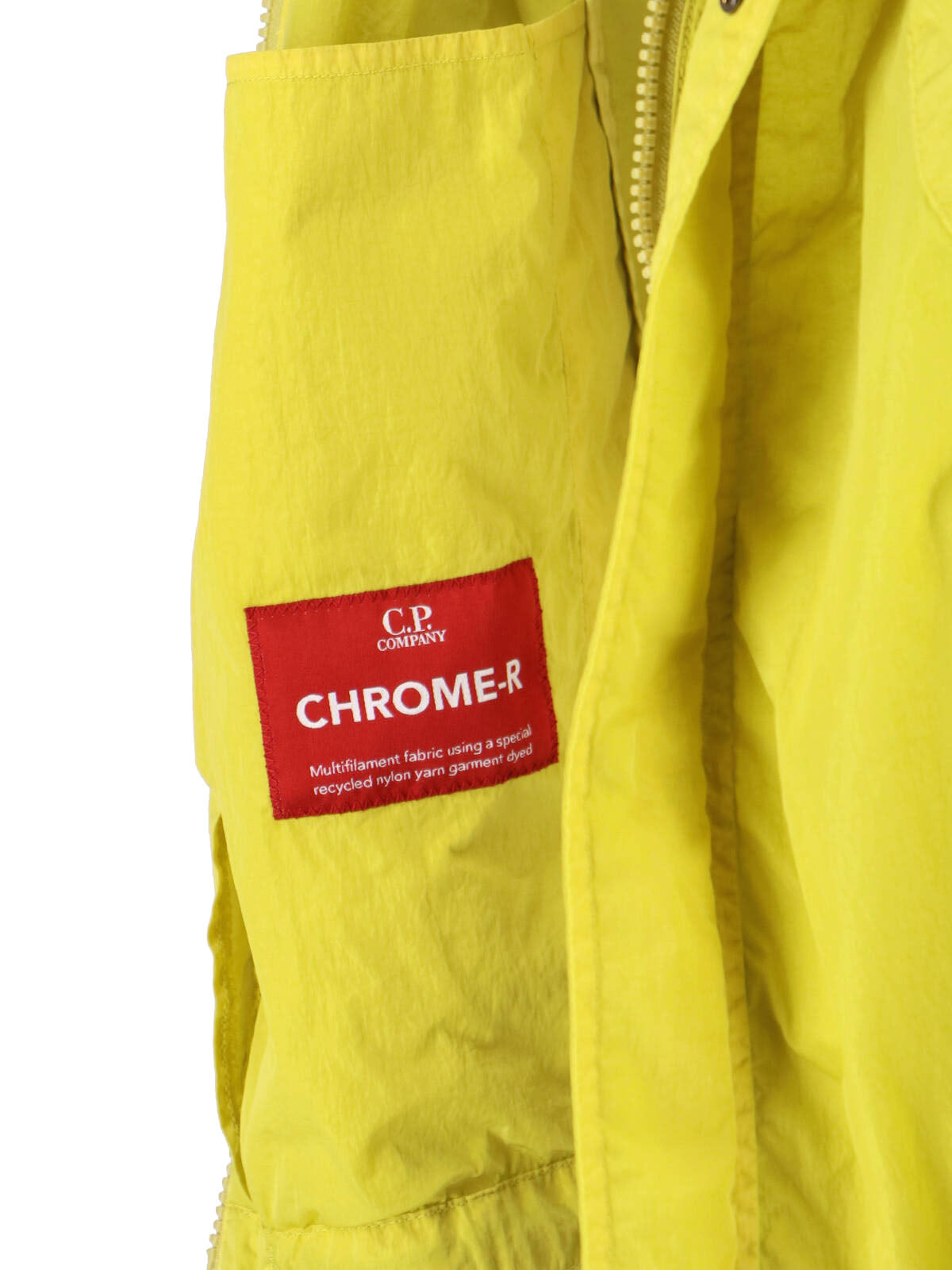 C.p. Company Jackets Yellow Polyamide