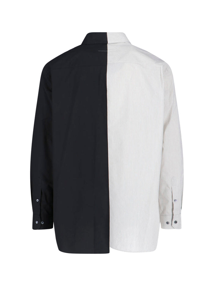 Mm6 Maison Margiela Shirts Black Cotton