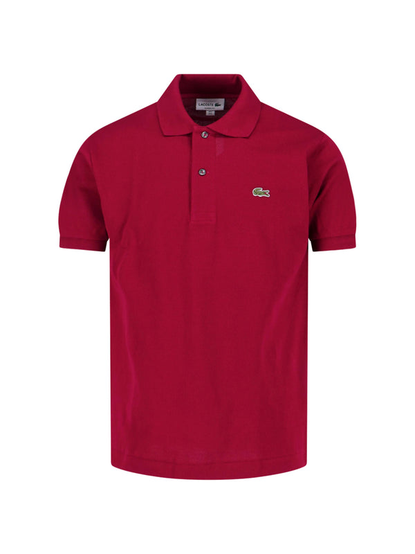 Lacoste 100% Cotton polo in red