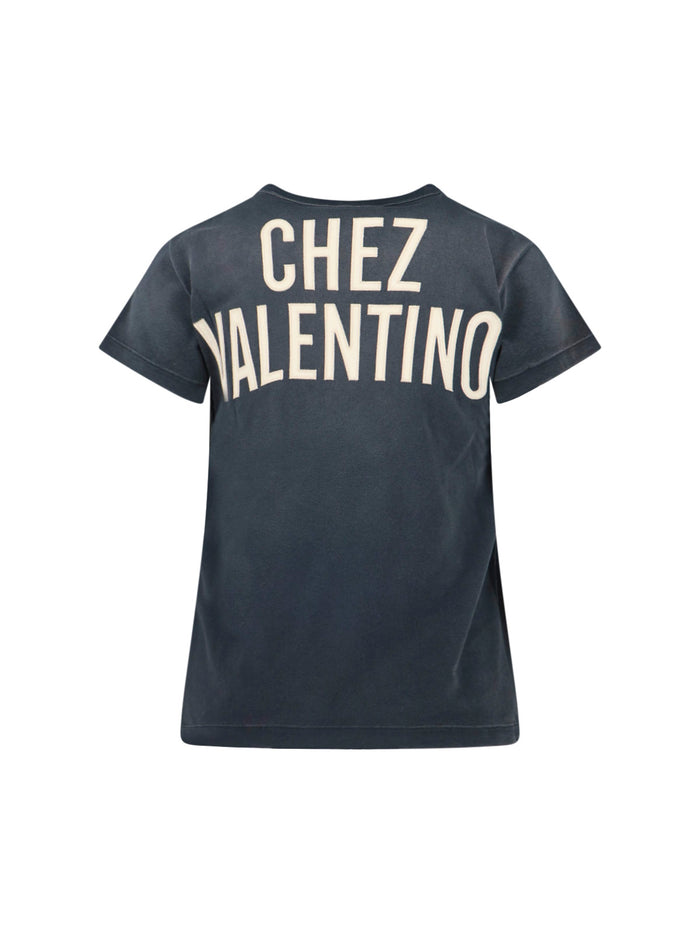Valentino T-shirts and Polos Black Cotton