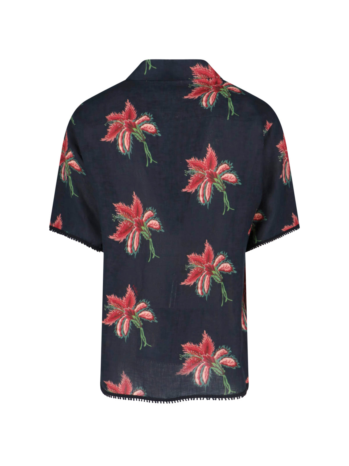Valentino Shirts Black Linen