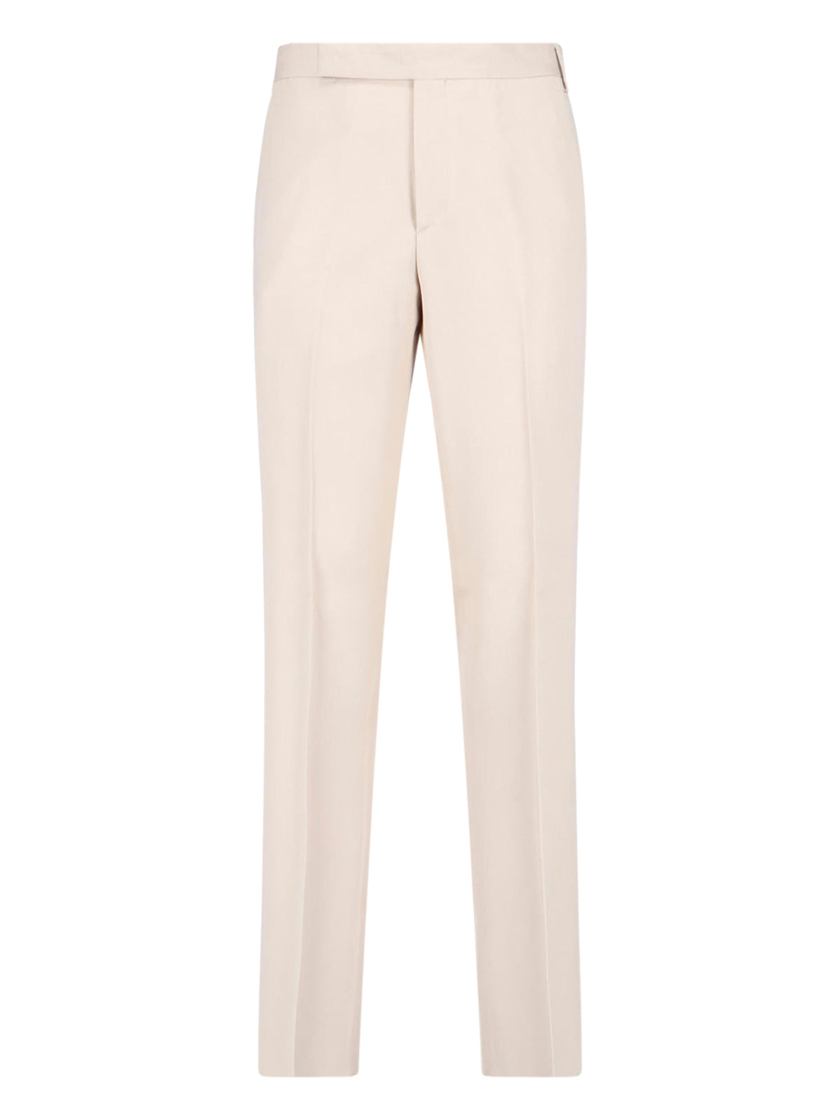Lardini Trousers White Viscose
