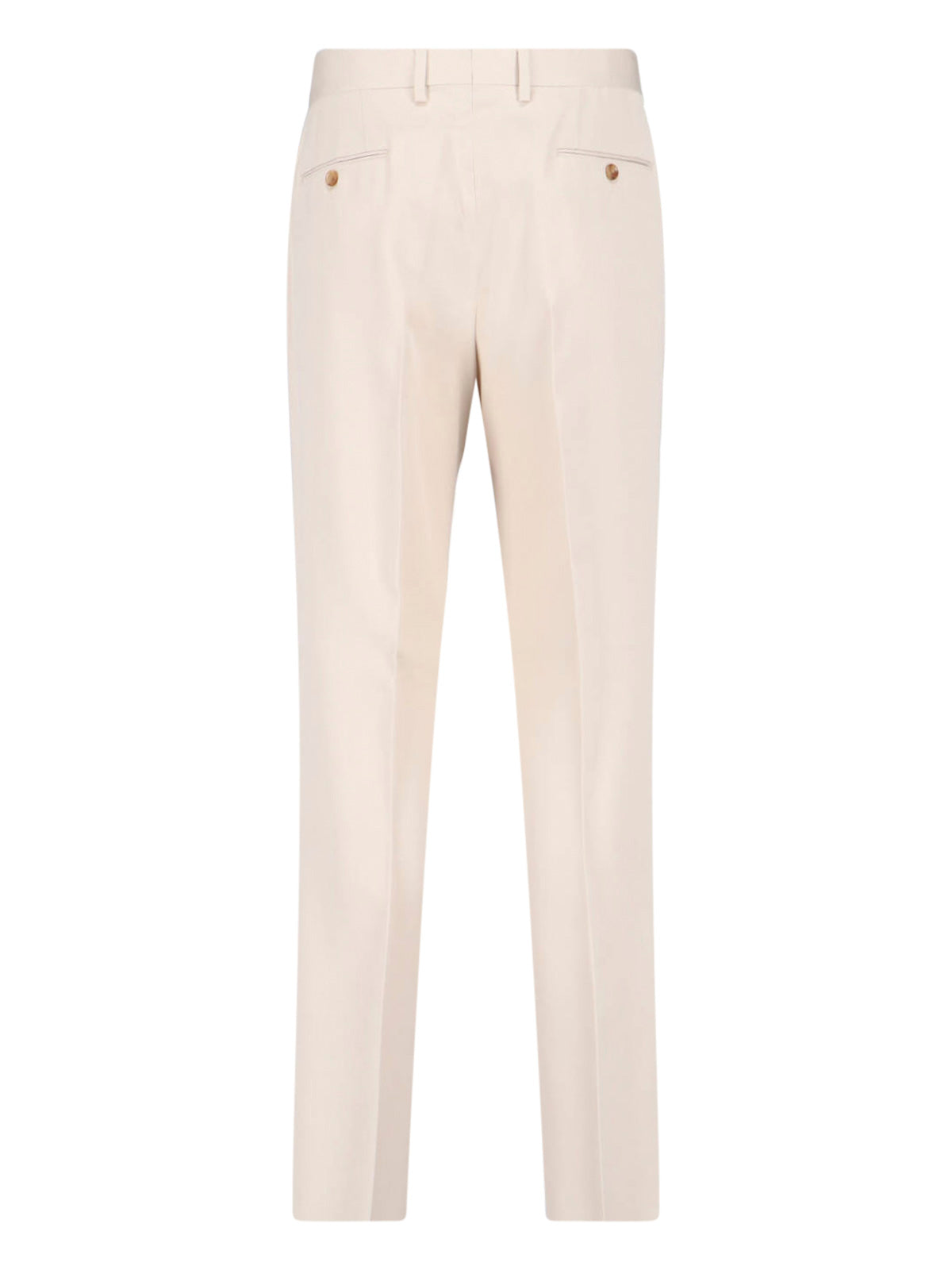 Lardini Trousers White Viscose