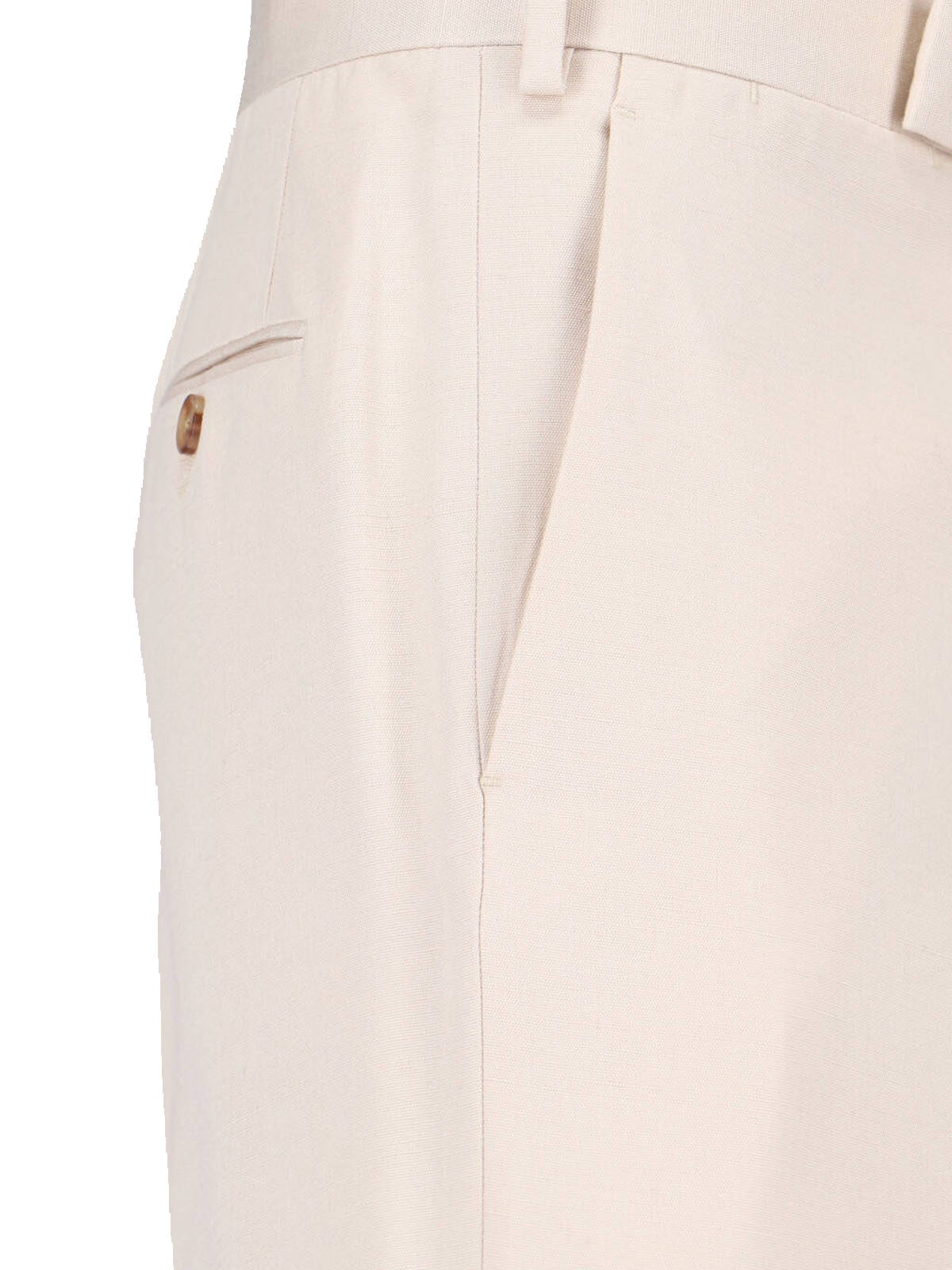 Lardini Trousers White Viscose