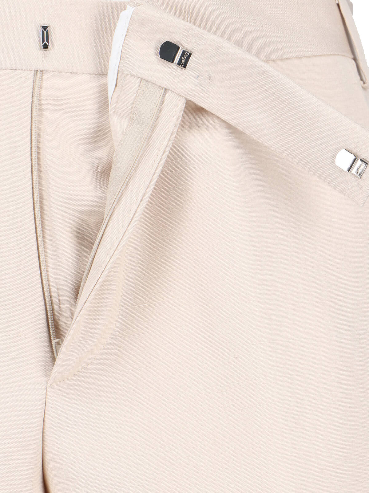 Lardini Trousers White Viscose