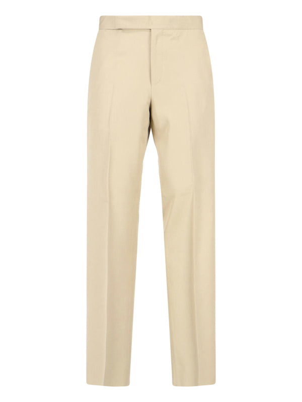 Lardini Paif 98% Viscose trousers in beige