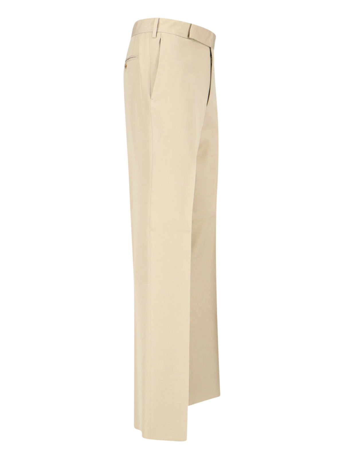 Lardini Trousers Beige Viscose