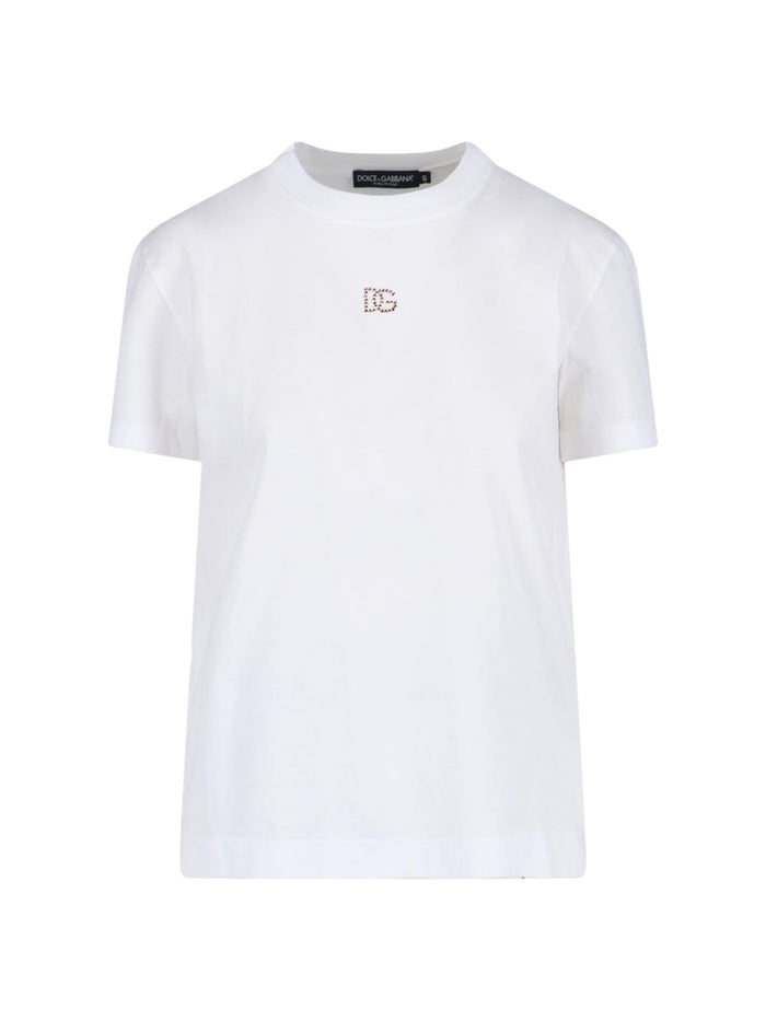 Dolce & Gabbana T-Shirts And Polos White Cotton