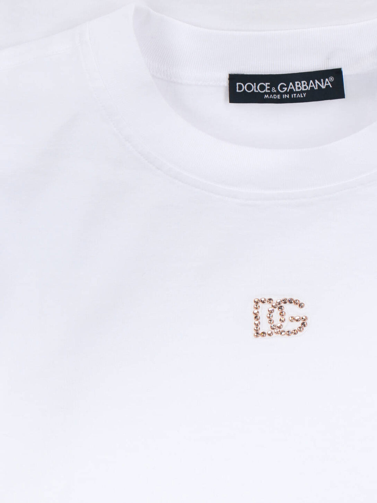 Dolce & Gabbana T-Shirts And Polos White Cotton
