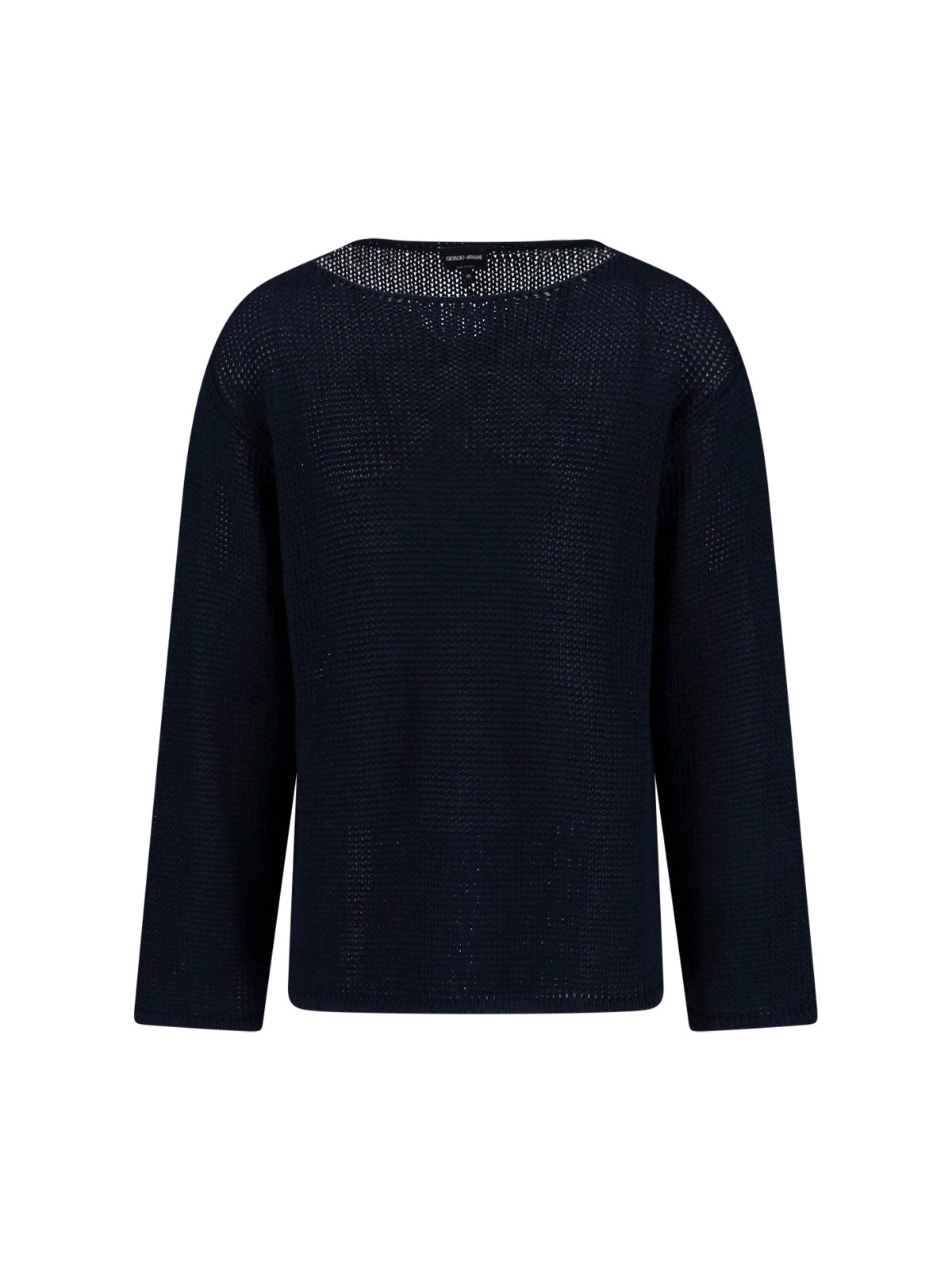 Giorgio Armani Sweaters Blue Linen