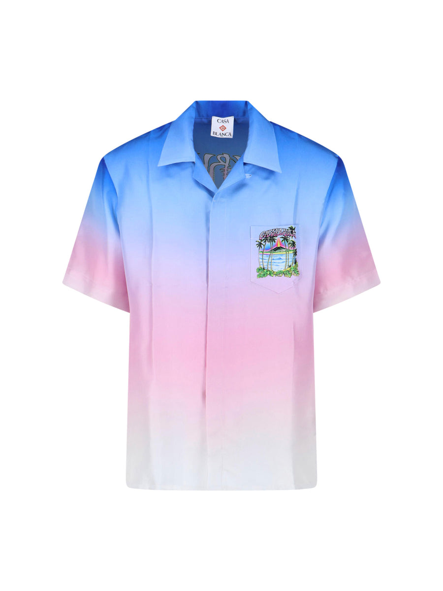 Casablanca 100% silk shirt in multicolor
