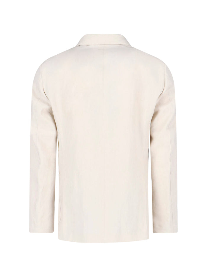 Lardini Jackets White Linen