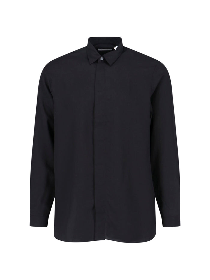 Lardini Shirts Black Tencel
