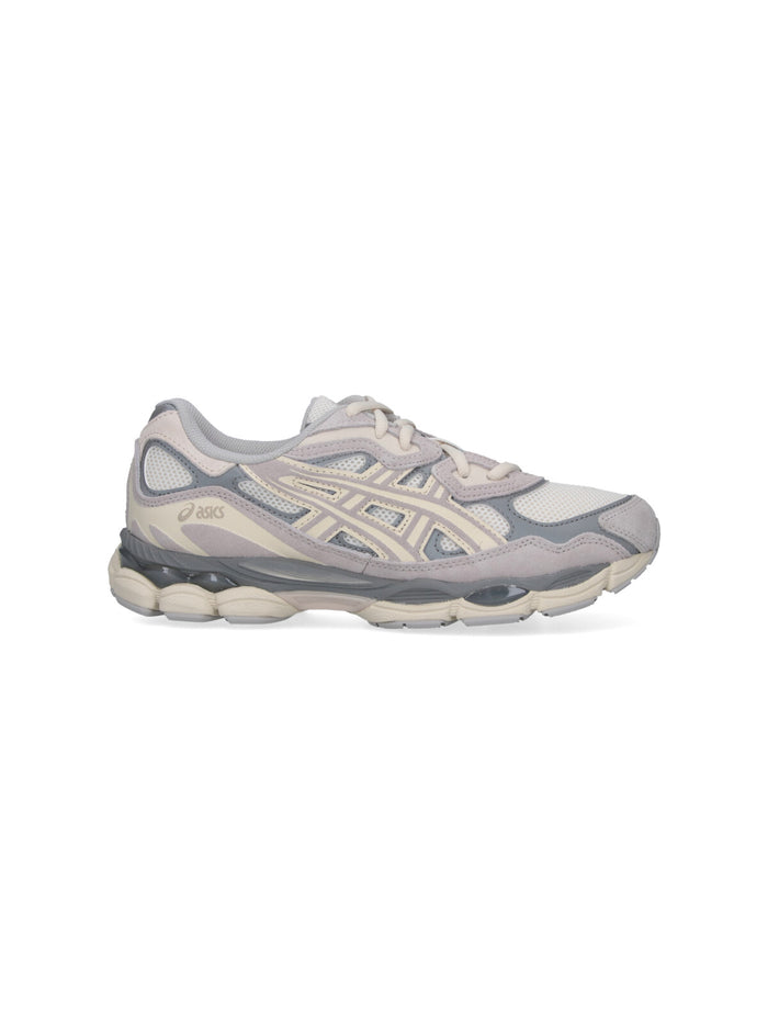 Asics Sneakers Grey Leather