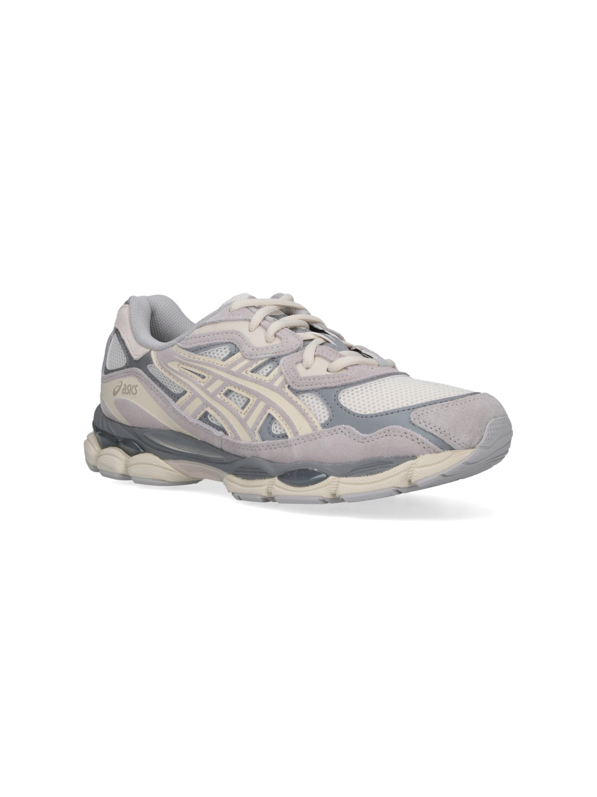 Asics Sneakers Grey Leather
