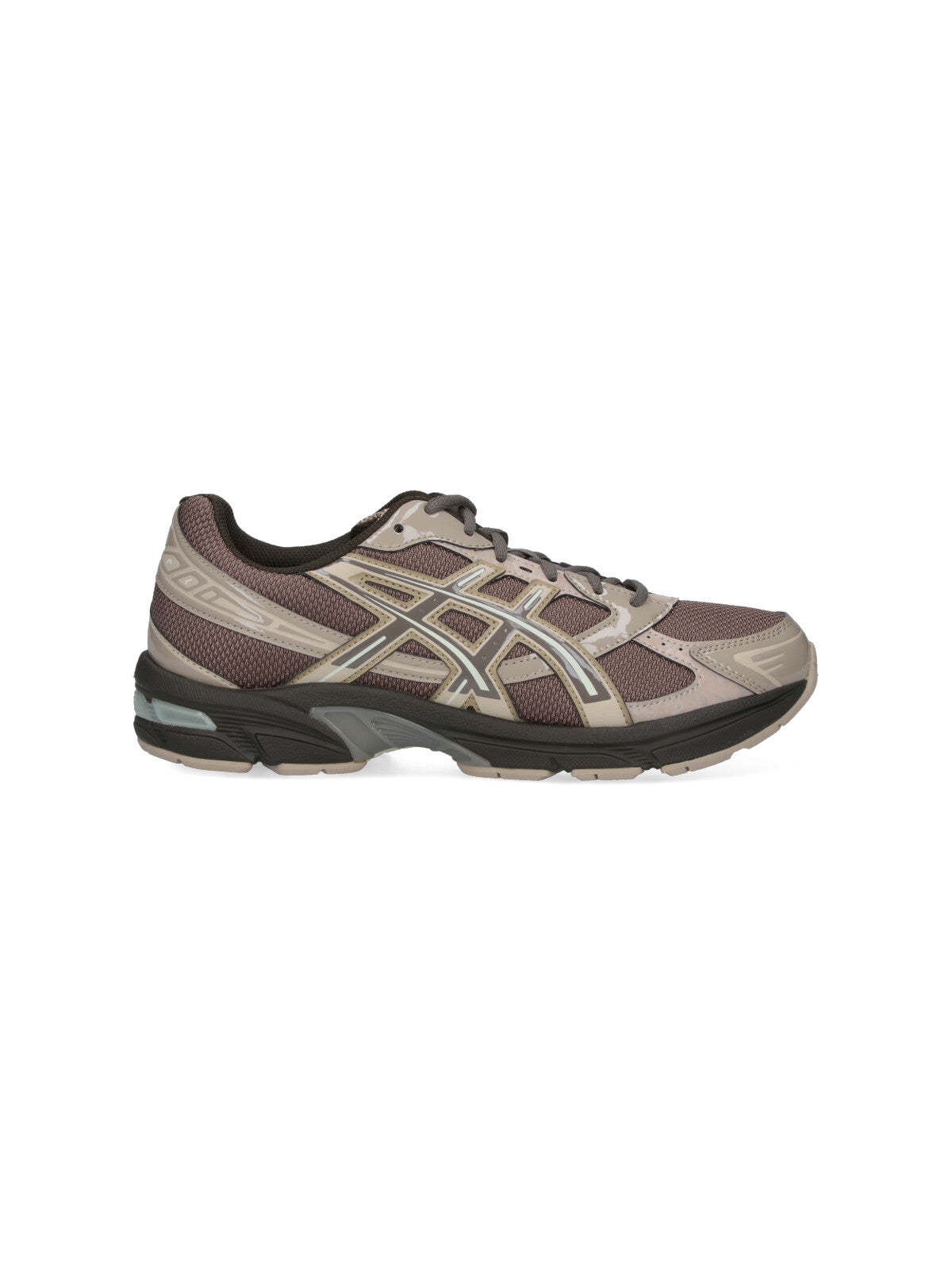 Asics Sneakers Brown Synthetic Leather