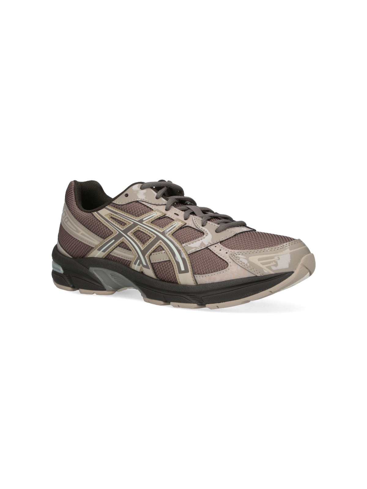 Asics Sneakers Brown Synthetic Leather
