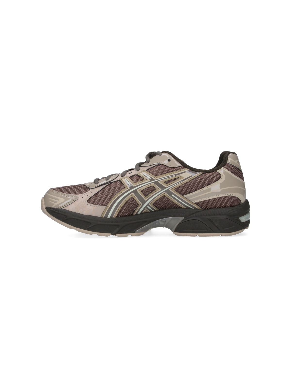Asics Sneakers Brown Synthetic Leather
