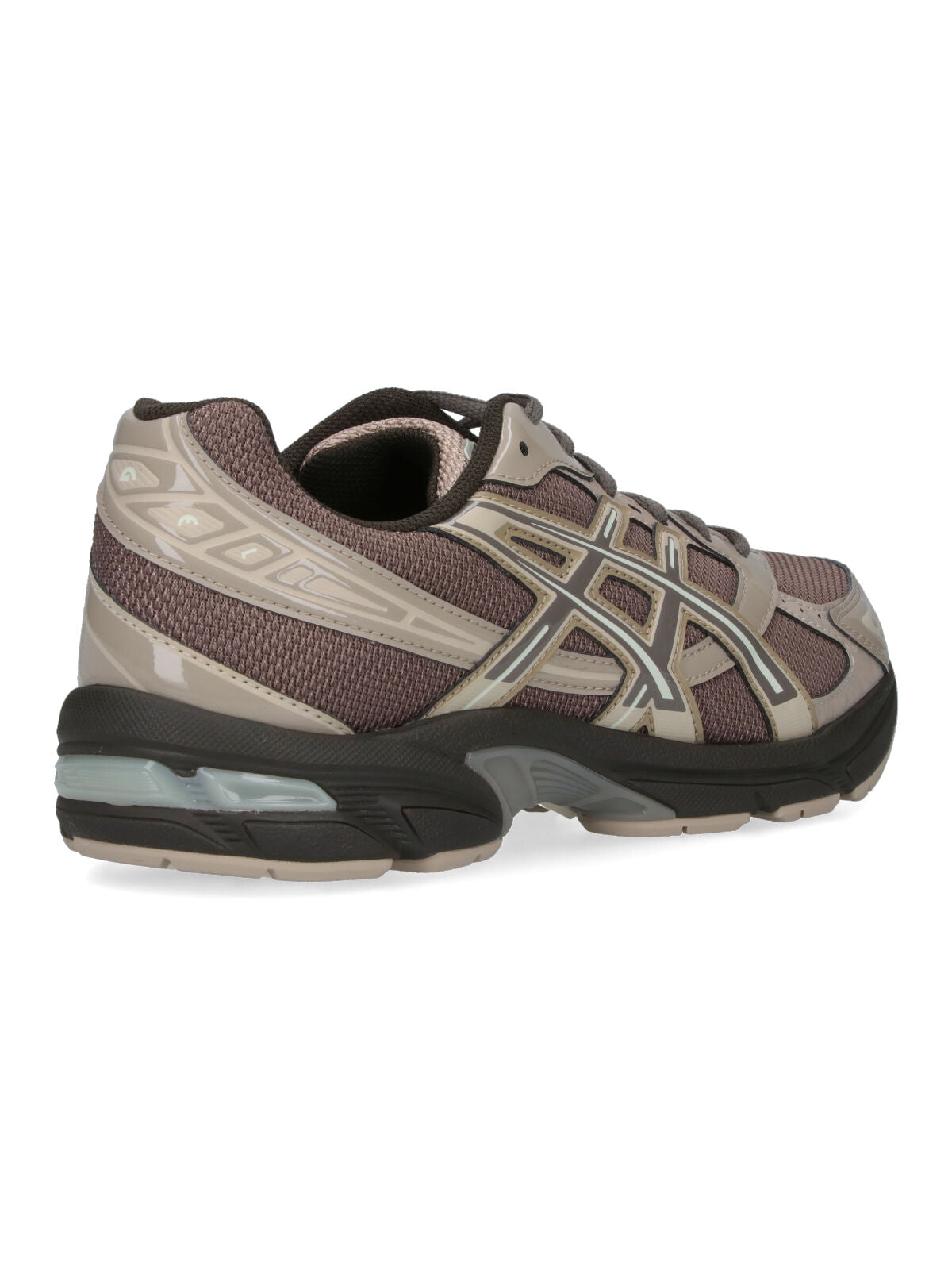 Asics Sneakers Brown Synthetic Leather