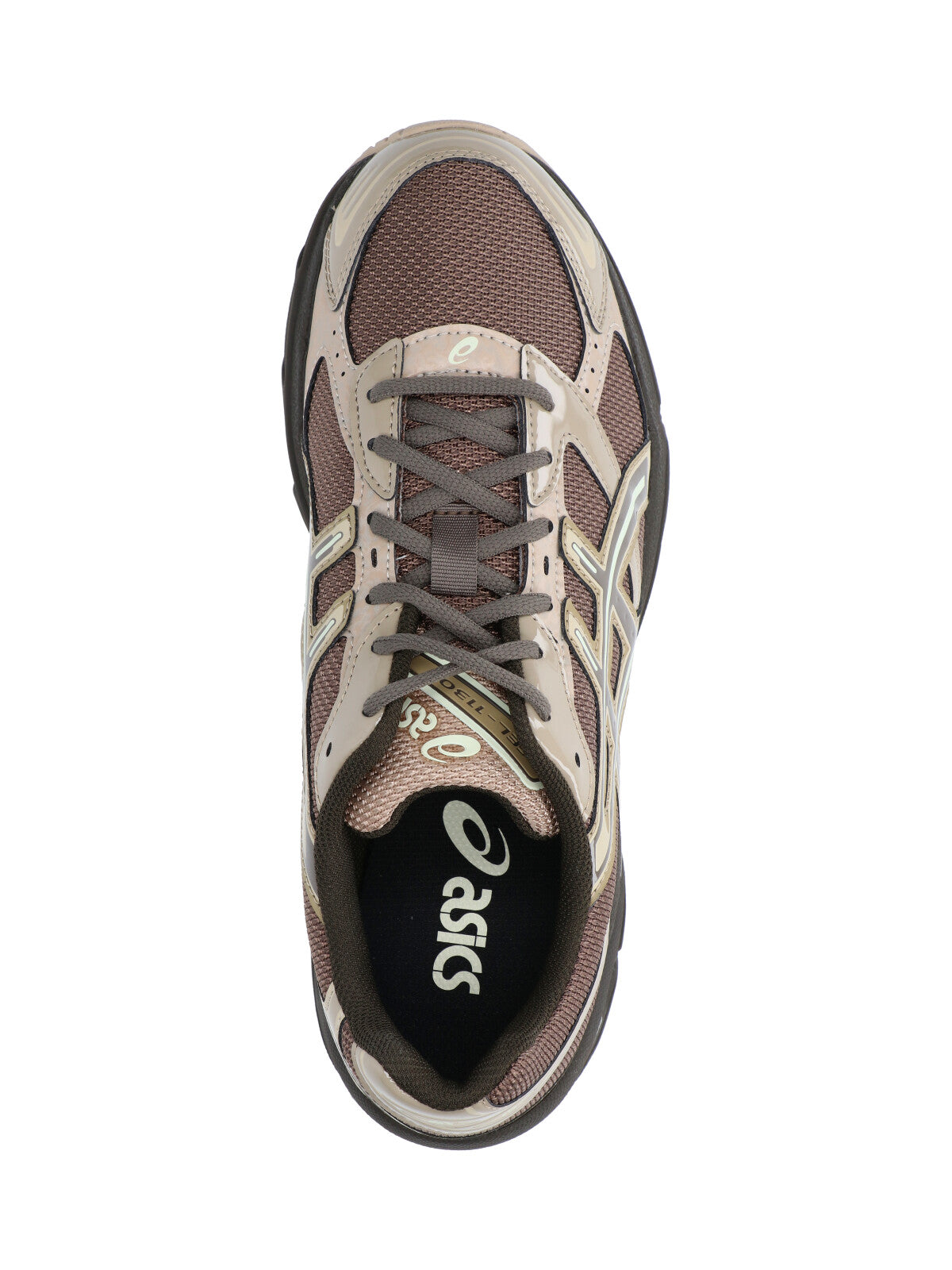 Asics Sneakers Brown Synthetic Leather