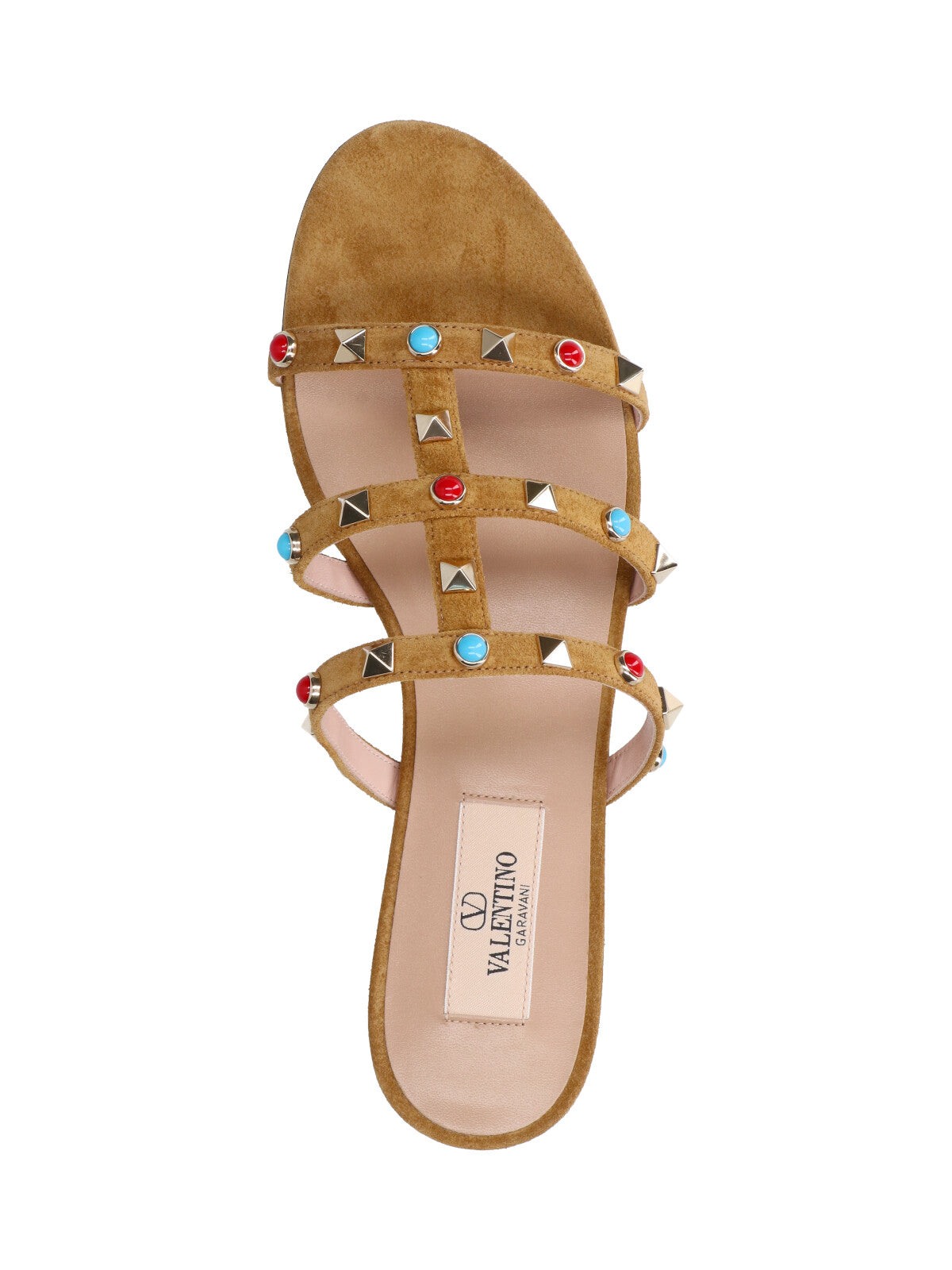 Valentino Garavani Sandals Beige Leather