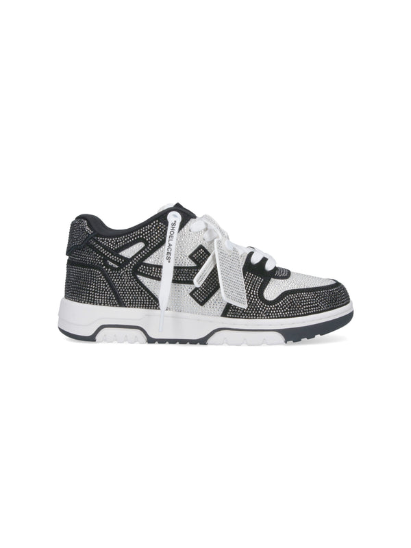 Off-White Upper: 89% Cow Suede sneaker in black