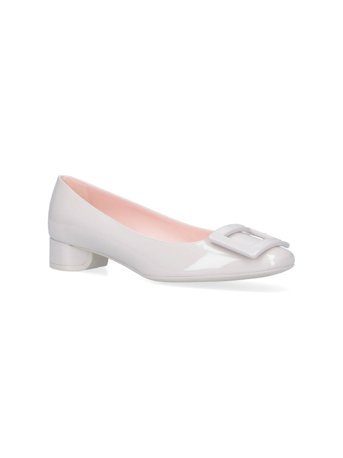 Roger Vivier With Heel White Outer: Calf Leather