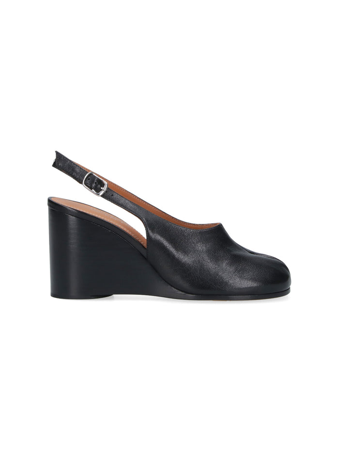 Maison Margiela With Heel Black Upper: Sheep Leather