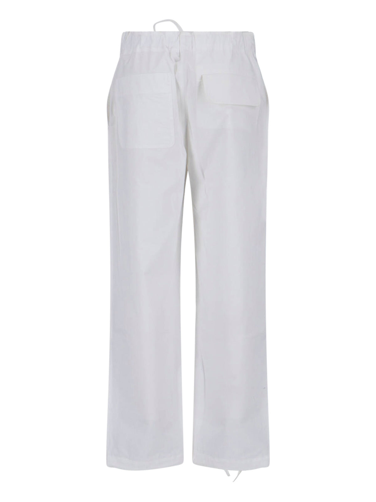 Victoria Beckham Trousers White Cotton