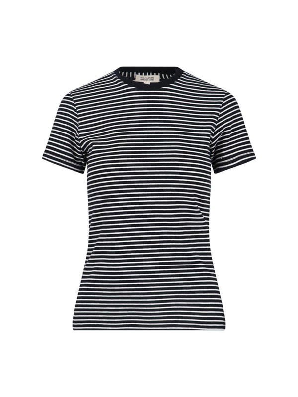 Nili Lotan 100% Cotton t-shirt in black