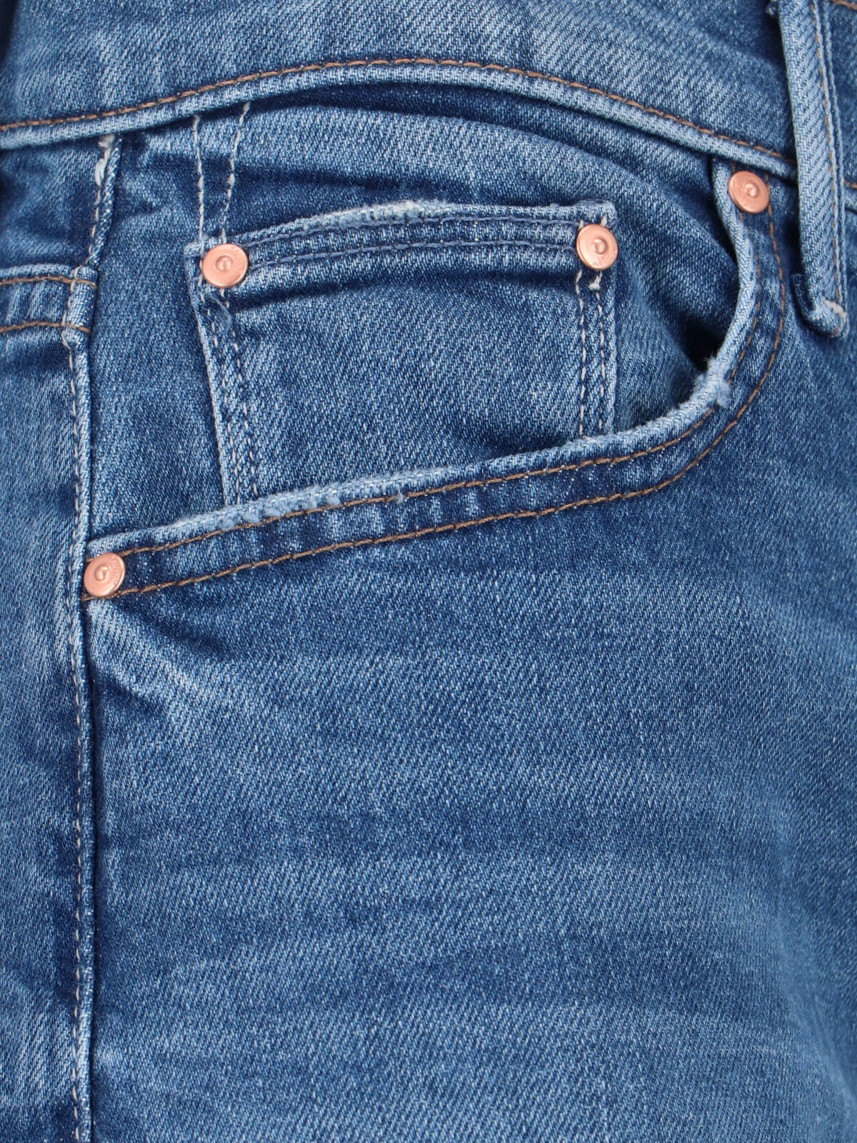 Mother Jeans Blue Cotton